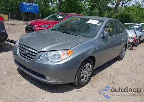 2009 Hyundai Elantra Gls from USA, damaged, VIN KMHDU46D19U805191